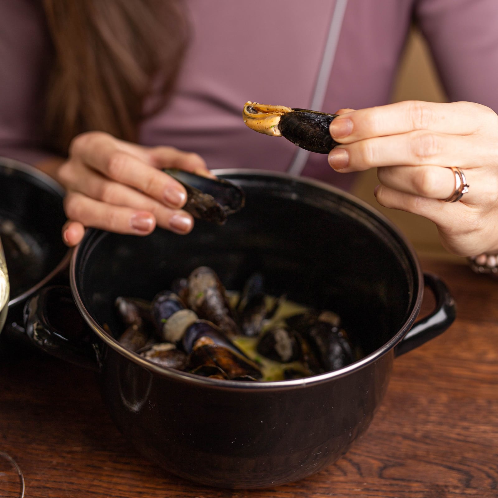 Slávky na středomořský způsob — Brasserie Kovarik`s
